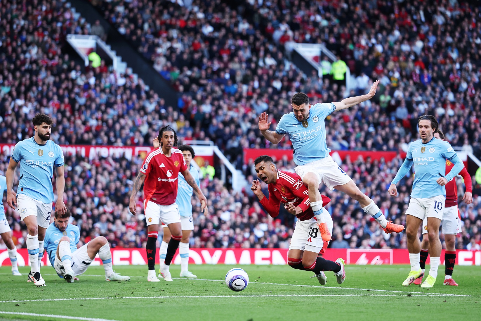 Casemiro against Man City