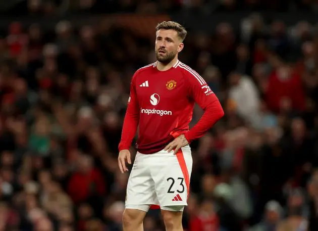 Luke Shat at Man United