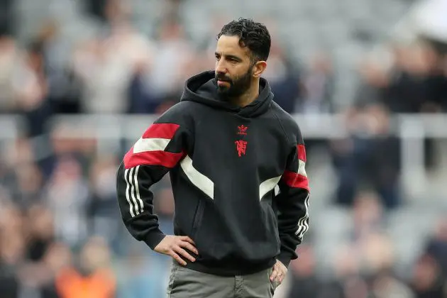 Man United manager Ruben Amorim
