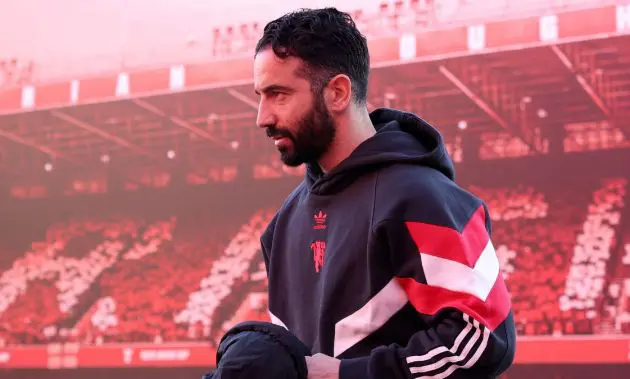 Ruben Amorim arrives at City Park