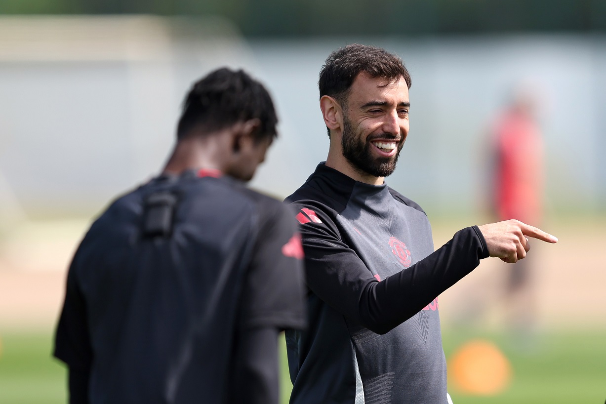 Man United captain Bruno Fernandes