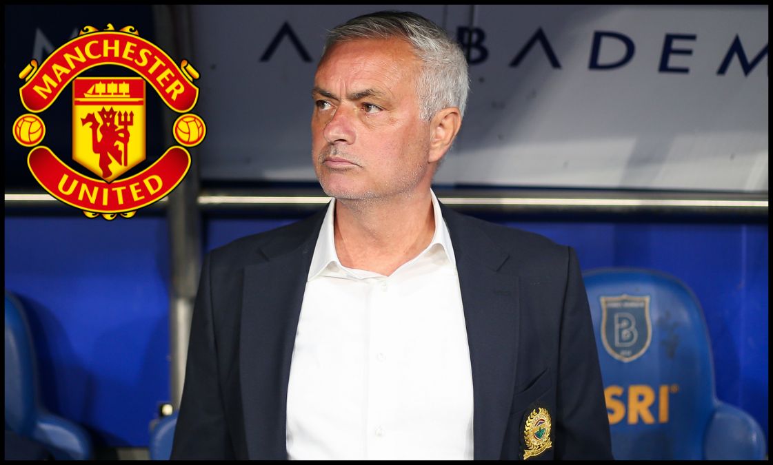Jose Mourinho on the sidelines