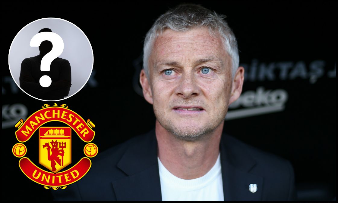 Ole Gunnar Solskjaer looking on