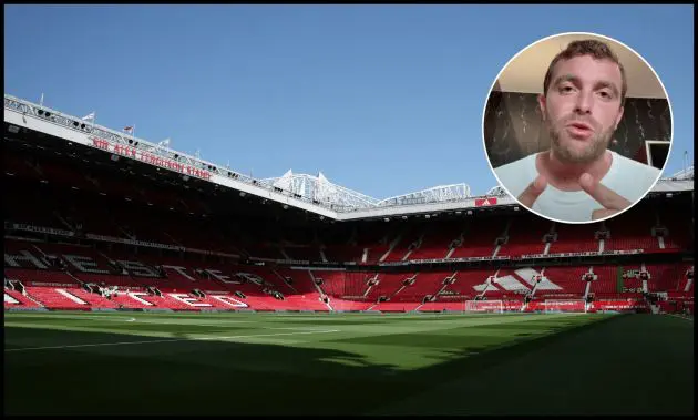 A general view inside Old Trafford.