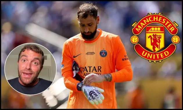 Gianluigi Donnarumma in action for PSG