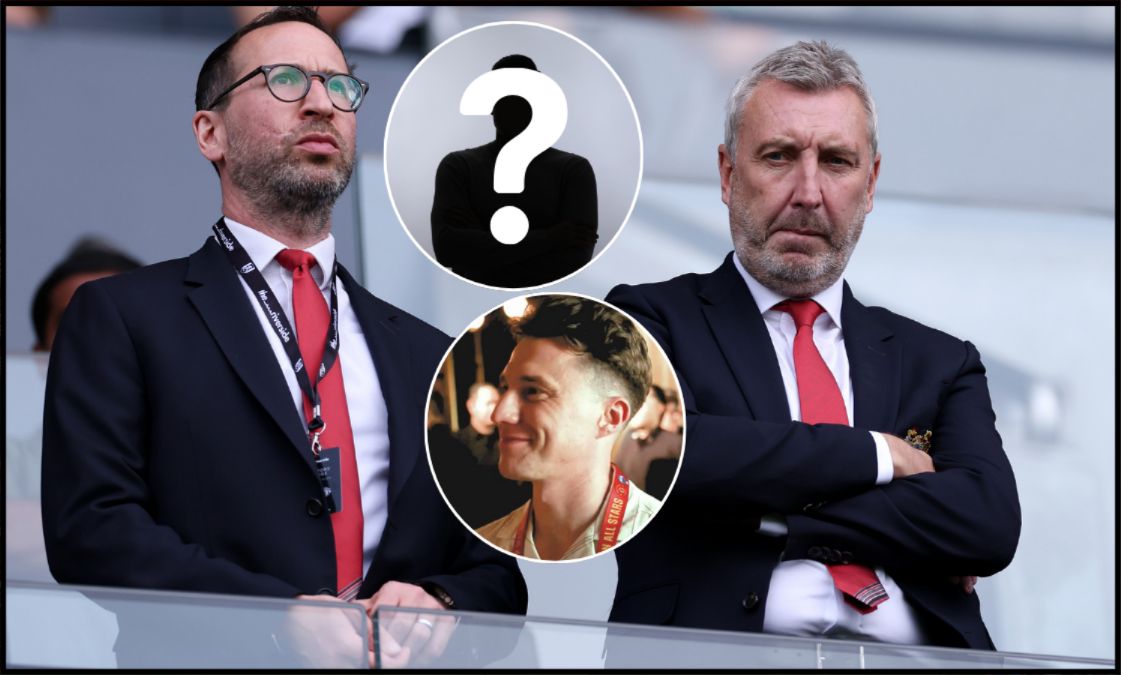 Jason Wilcox in the stands