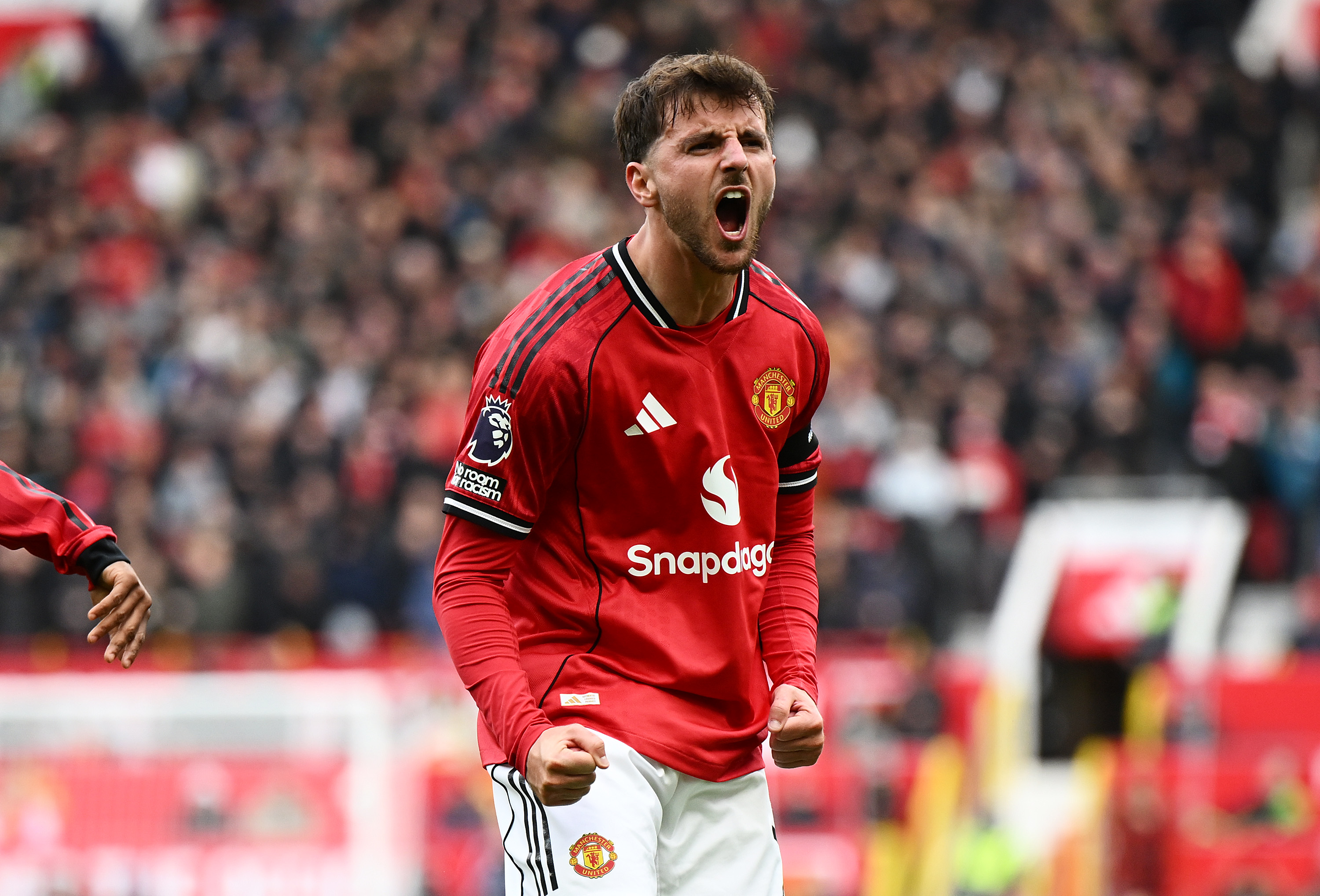 Mason Mount celebrates after scoring against Sunderland.