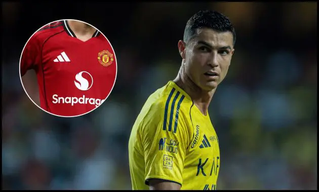 Cristiano Ronaldo looks on while in action for Al Nassr.