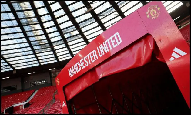 The Stretford End tunnel.