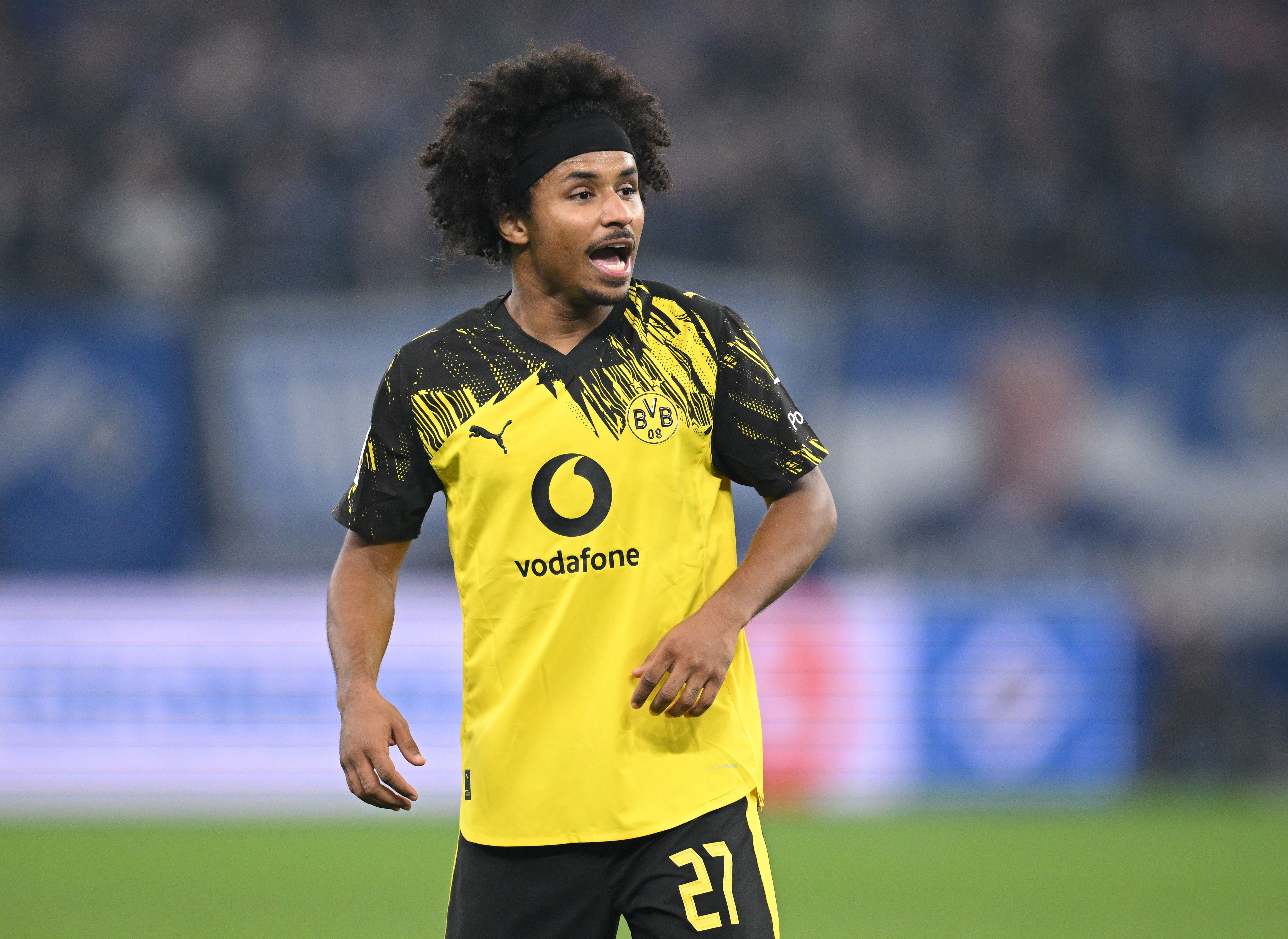 Karim Adeyemi in action for BVB