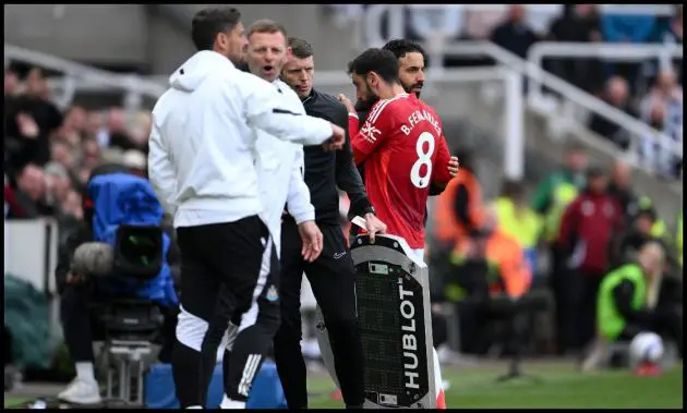 Bruno Fernandes and Ruben Amorim