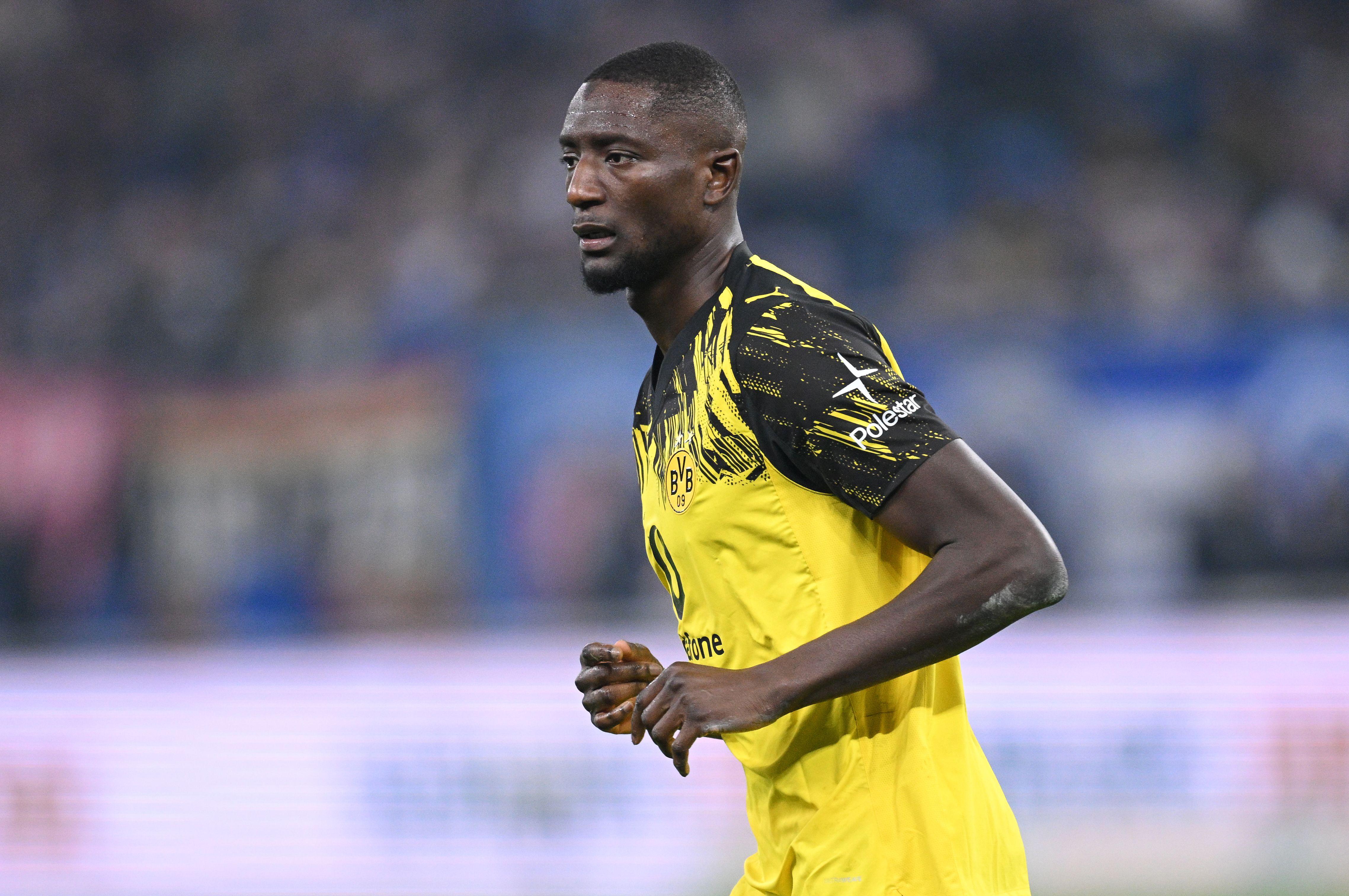 Serhou Guirassy in action for Man Utd