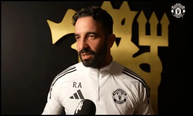 Ruben Amorim chats with MUTV.