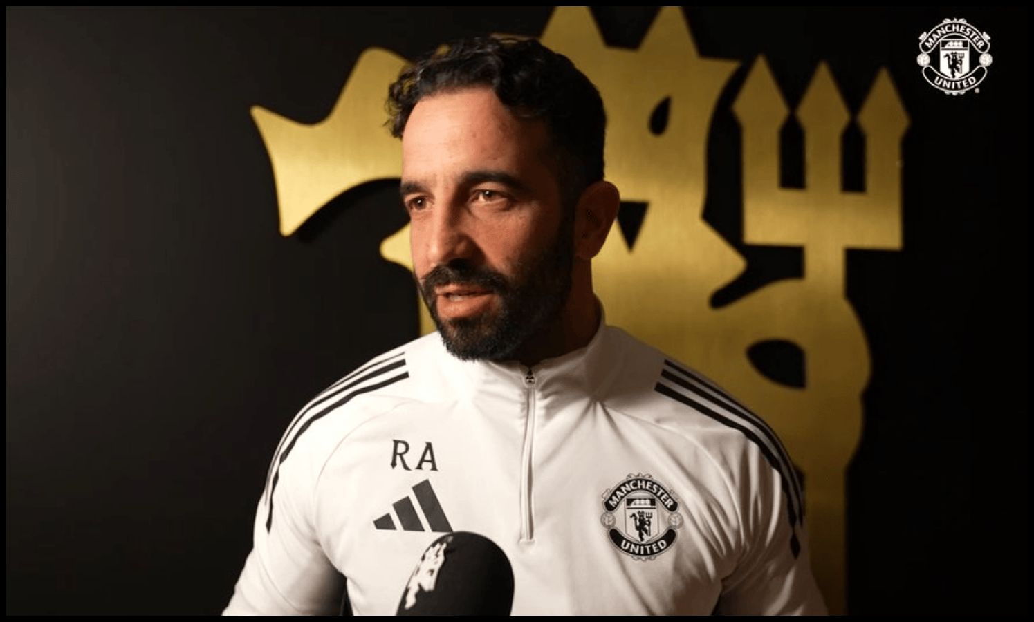 Ruben Amorim chats with MUTV.