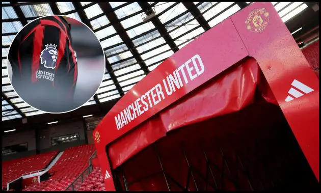 A general view of the Stretford End tunnel.