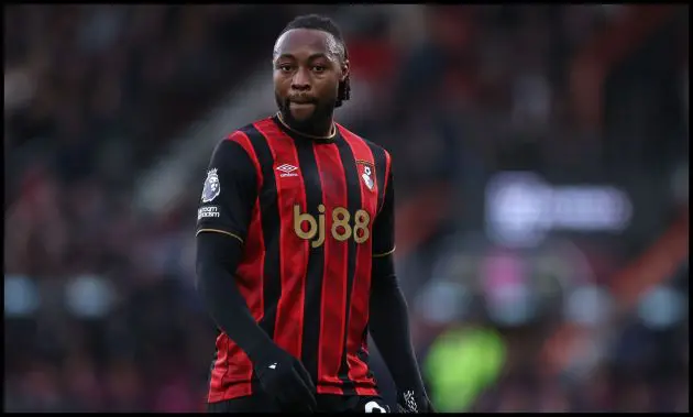 Antoine Semenyo in action for Bournemouth