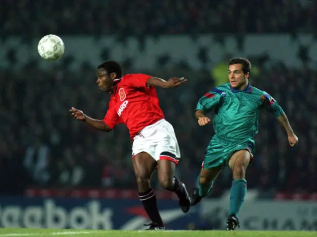 Paul Parker during his Man United days