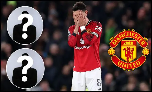 Bruno Fernandes looking dejected