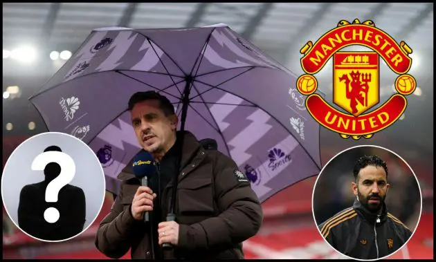 Gary Neville doing punditry