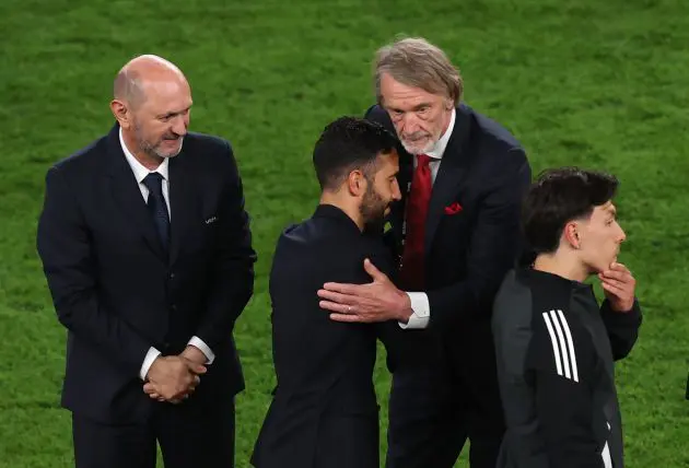 Sir Jim Ratcliffe and Ruben Amorim