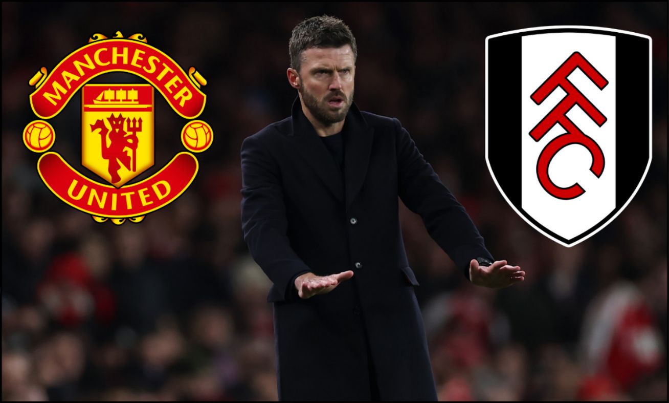 Michael Carrick on the sidelines