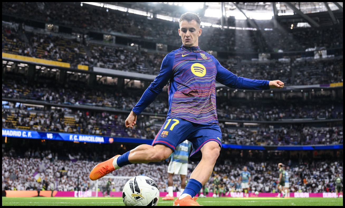 Marc Casado warming up