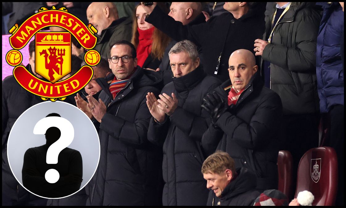 Man Utd officials Omar Berrada and Jason Wilcox