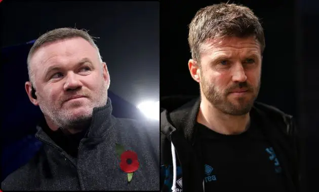 Wayne Rooney and Michael Carrick