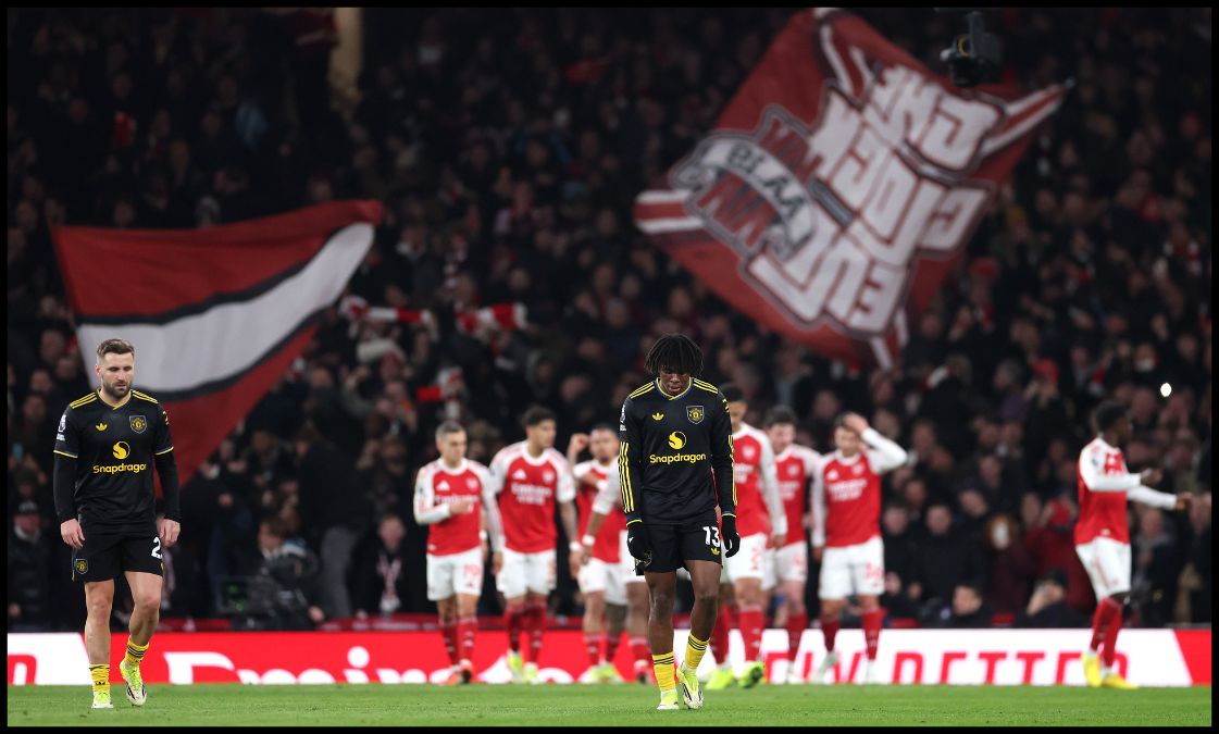 Patrick Dorgu against Arsenal
