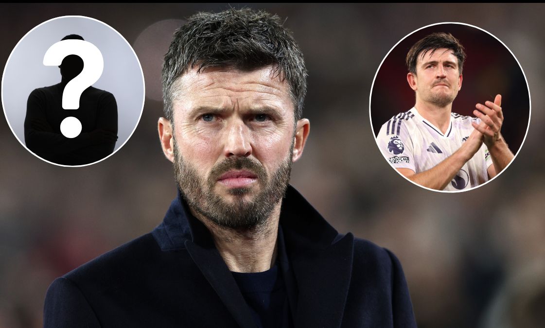 Michael Carrick looking on