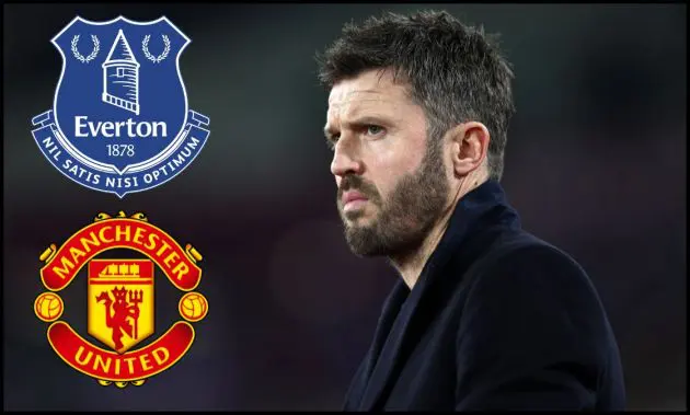 Michael Carrick looking on