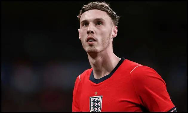 LONDON, ENGLAND - MARCH 27: Cole Palmer of England during the international friendly match between England and Uruguay at Wembley Stadium on March 27, 2026 in London, England.