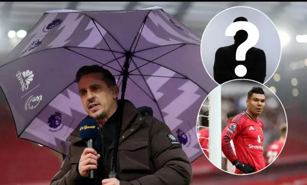 Gary Neville doing punditry