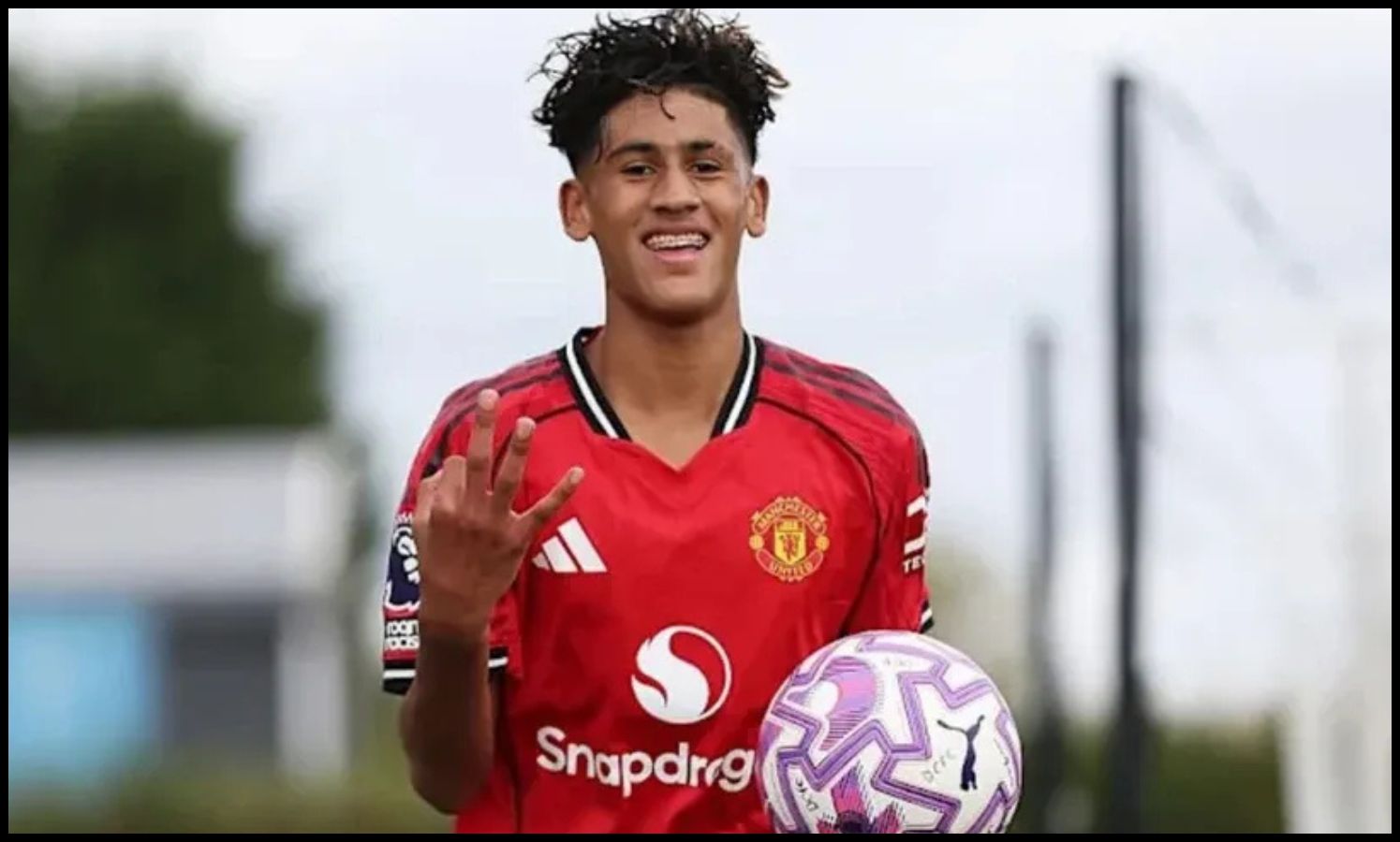 JJ Gabriel celebrating