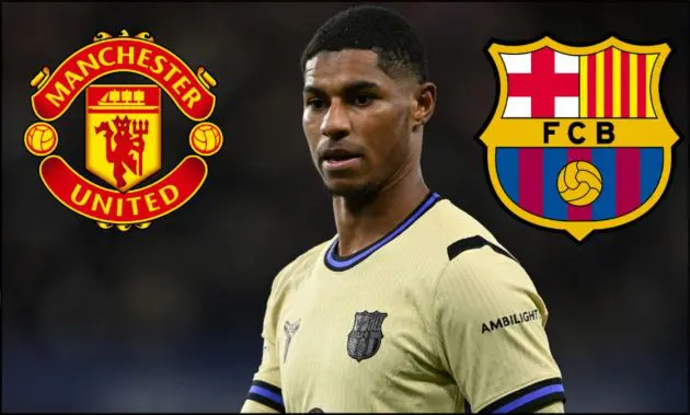 Marcus Rashford looking on