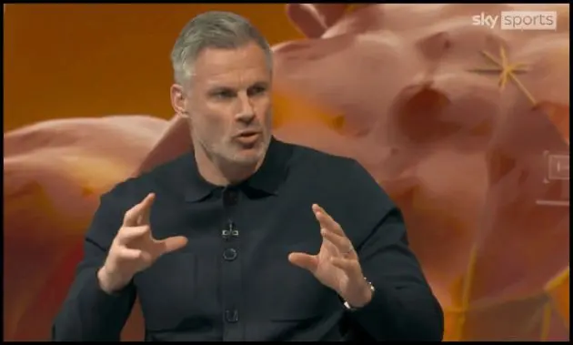 Jamie Carragher talks on Monday Night Football.