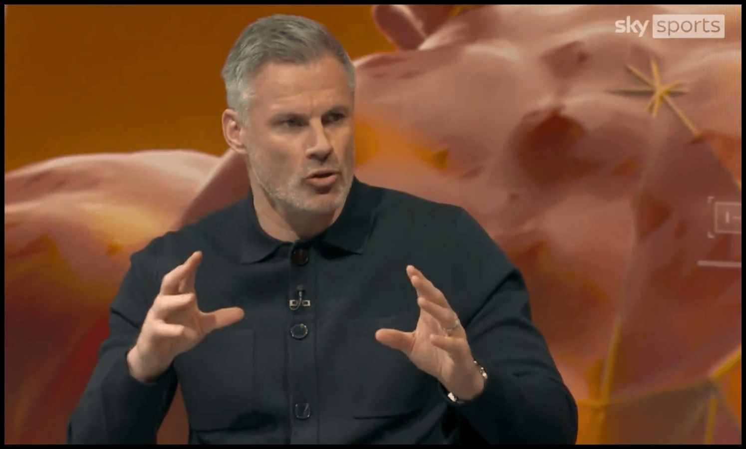 Jamie Carragher talks on Monday Night Football.