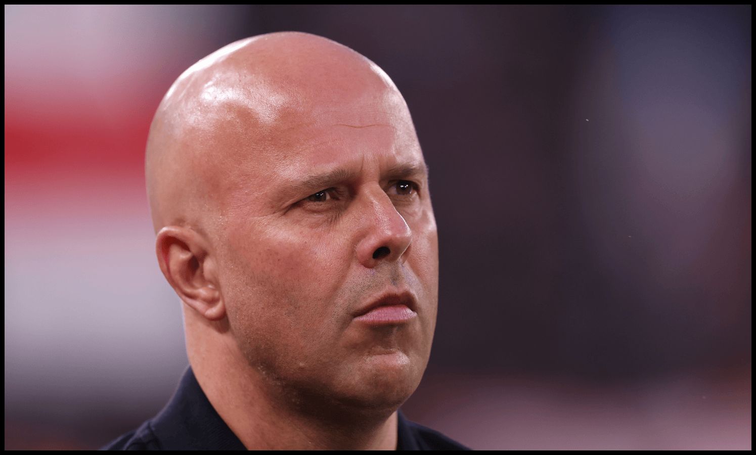 LIVERPOOL, ENGLAND - APRIL 14: Arne Slot, Manager of Liverpool, looks on prior to the UEFA Champions League 2025/26 Quarter-Final Second Leg match between Liverpool FC and Paris Saint-Germain FC at Anfield on April 14, 2026 in Liverpool, England