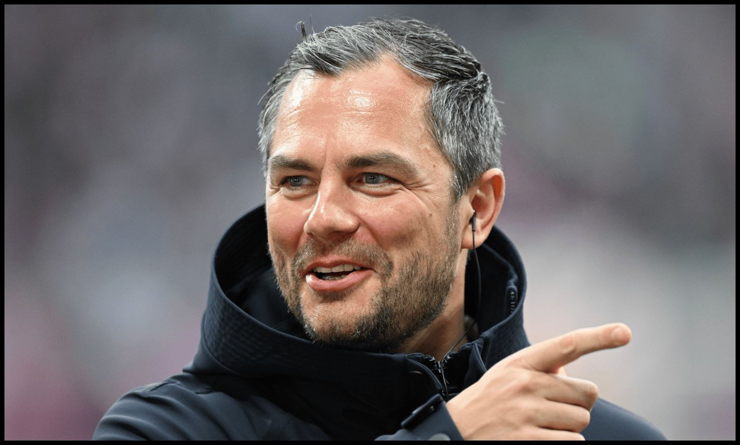 LEIPZIG, GERMANY - NOVEMBER 01: Marcel Schaefer, Managing Director For Sport of RB Leipzig, looks on prior to the Bundesliga match between RB Leipzig and VfB Stuttgart at Red Bull Arena on November 01, 2025 in Leipzig, Germany