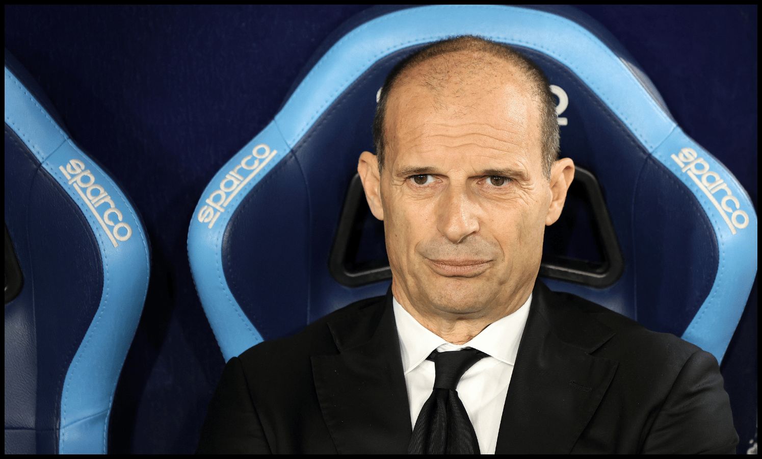 NAPLES, ITALY - APRIL 06: Massimiliano Allegri AC Milan head coach looks on before the Serie A match between SSC Napoli and AC Milan at Stadio Diego Armando Maradona on April 06, 2026 in Naples, Italy.