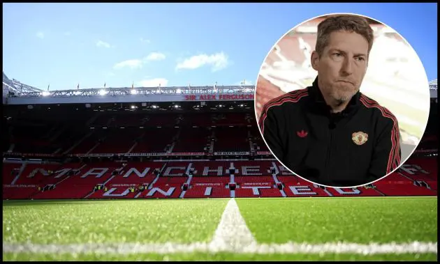 MANCHESTER, ENGLAND - AUGUST 16: A general view inside the stadium prior to the Premier League match between Manchester United FC and Fulham FC at Old Trafford on August 16, 2024 in Manchester, England.