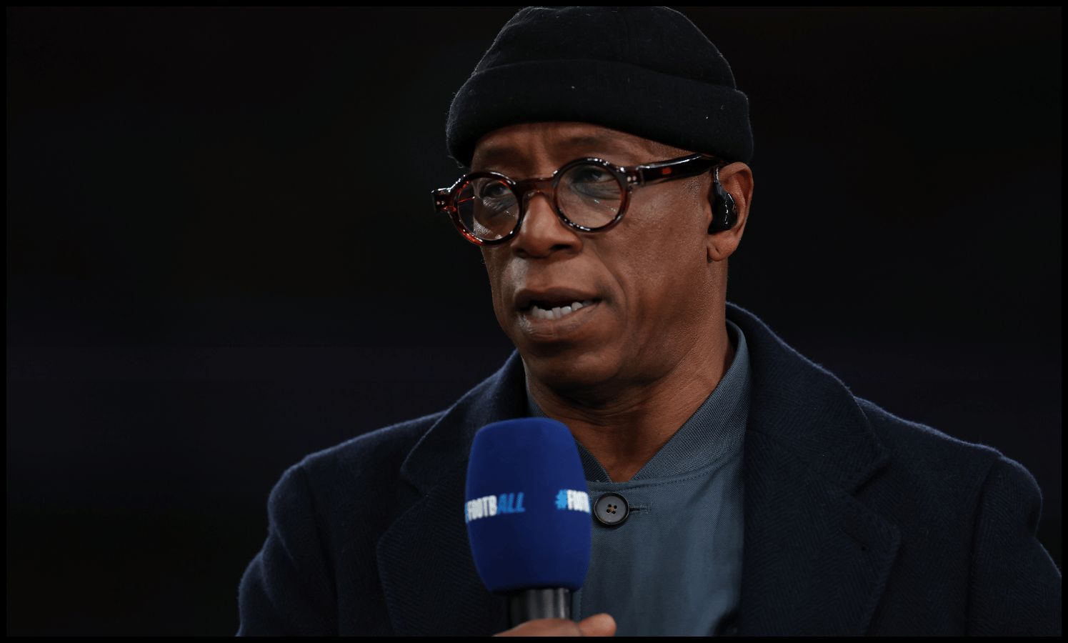 LONDON, ENGLAND - MARCH 27: Ian Wright during the international friendly match between England and Uruguay at Wembley Stadium on March 27, 2026 in London, England.
