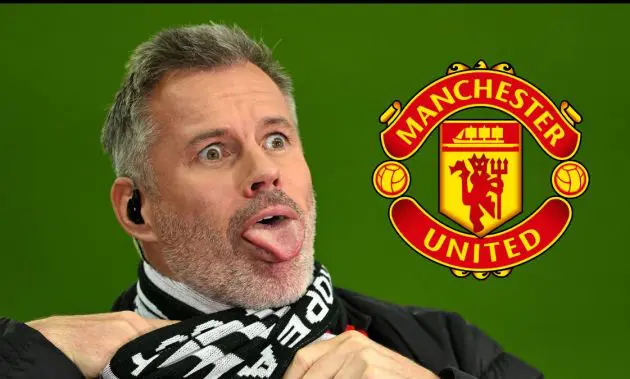Jamie Carragher during a TV appearance