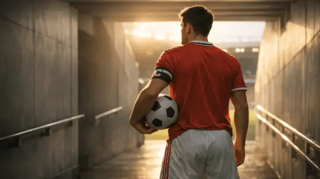 Manchester United captain in tunnel contemplating future at Old Trafford
