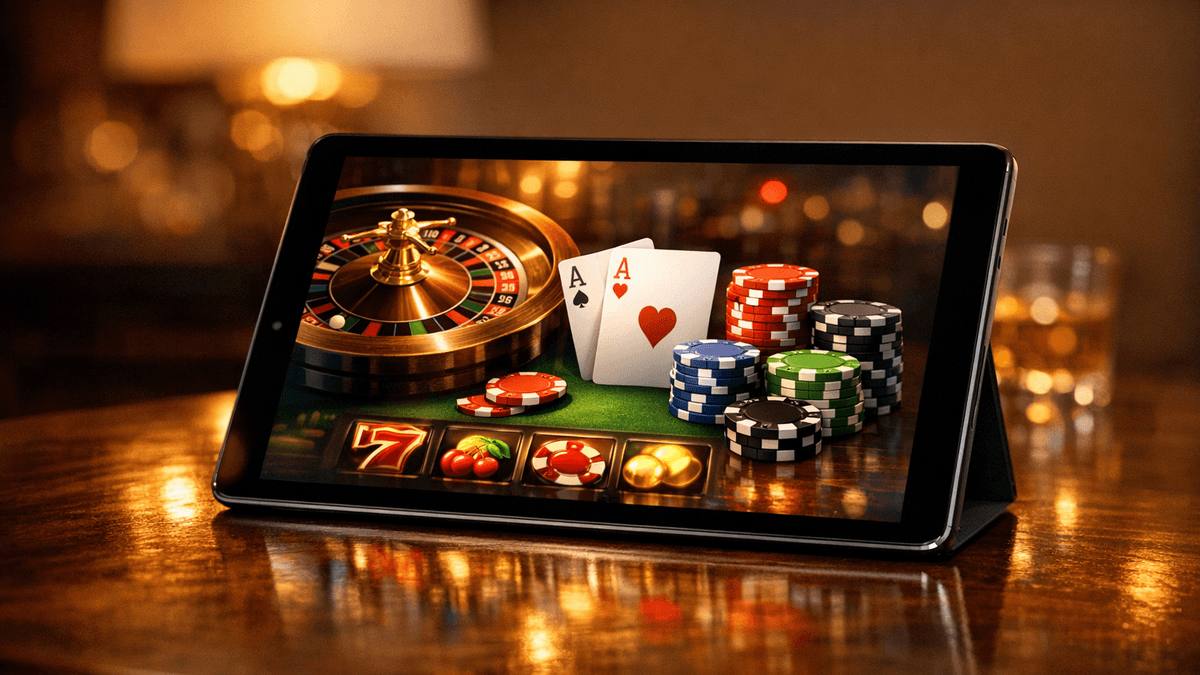 online casinos on tablet